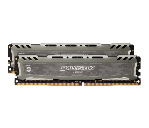 BALLISTIX DDR4 Sport LT 16GB(2*8 GB)/3200 CL16 SR x8 BLS2K8G4D32AESBK - 481896 - zdjęcie 2